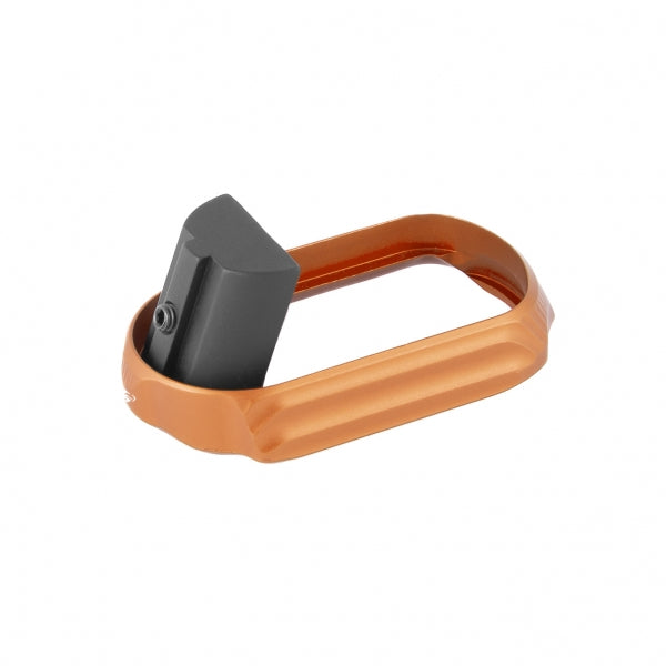 Glock 19X alu magasinbrønn - Oransje - Ubitzu