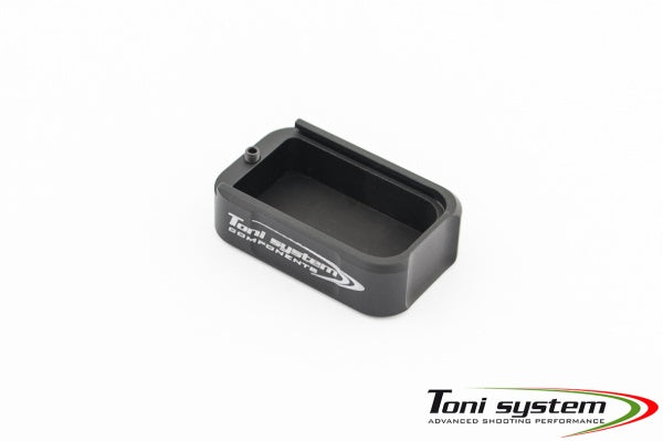 Tanfoglio alu magasinbunnplate for Large Frame | +2 skudd - Svart - Ubitzu