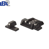 Beretta APX adjustable sights | white dots - Ubitzu