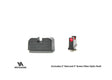 Co-witness sights for Glock MOS [G17 MOS G19 MOS & other] | fiber optic - Ubitzu