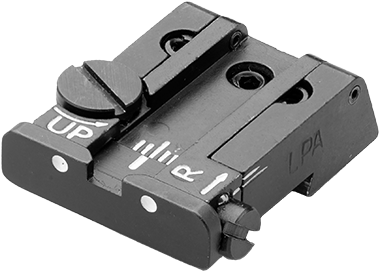 CZ P-10 justerbart baksikte | hvite prikker - Ubitzu