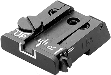 CZ P-10 justerbart baksikte | hvite linjer - Ubitzu