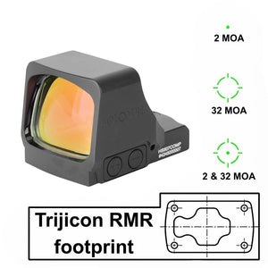 Rødpunktsikter med Trijicon RMR footprint