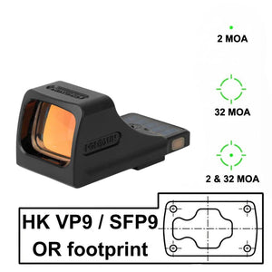 Optics ready adapterplater for HK