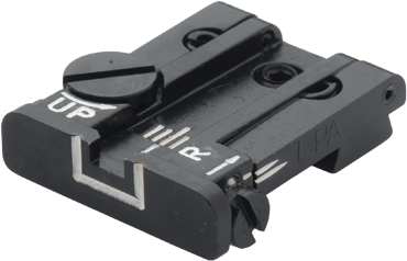 Sig [P220 P225 P226 P227 P229 P320] justerbart baksikte | hvite linjer - Ubitzu