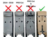 Sig P320 [models with removable rear sight] Optics Ready plate with rear sight | Aimpoint Acro footprint - Ubitzu