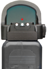 Smith & Wesson M&P M2.0 Optics Ready semi-adjustable co-witness sights | fiber optic - Ubitzu