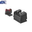 Smith & Wesson M&P M2.0 Optics Ready semi-justerbare co-witness sikter | fiberoptisk - Ubitzu