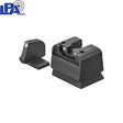 Smith & Wesson M&P M2.0 Optics Ready semi-justerbare co-witness sikter | hvite prikker - Ubitzu