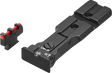 Smith & Wesson revolver [686 629 19 66 586 & other] rødpunktsikte-klar justerbare sikter | fiberoptisk - Ubitzu
