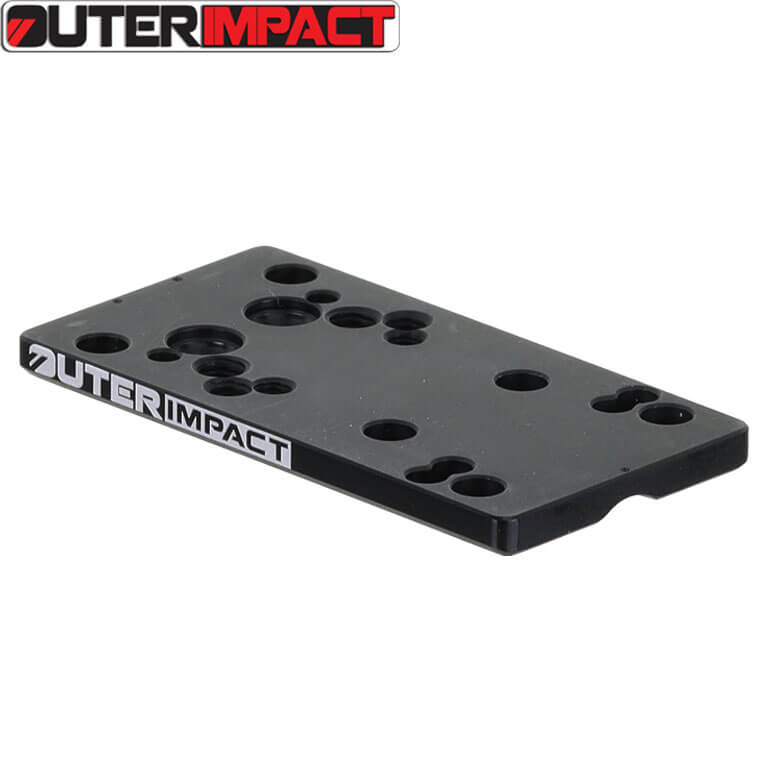 Springfield [XD,XDM XDS] & HS [XDM HS-9 XDS] rødpunktsiktemontasje | type C [RMR RTS Docter footprint] - Ubitzu