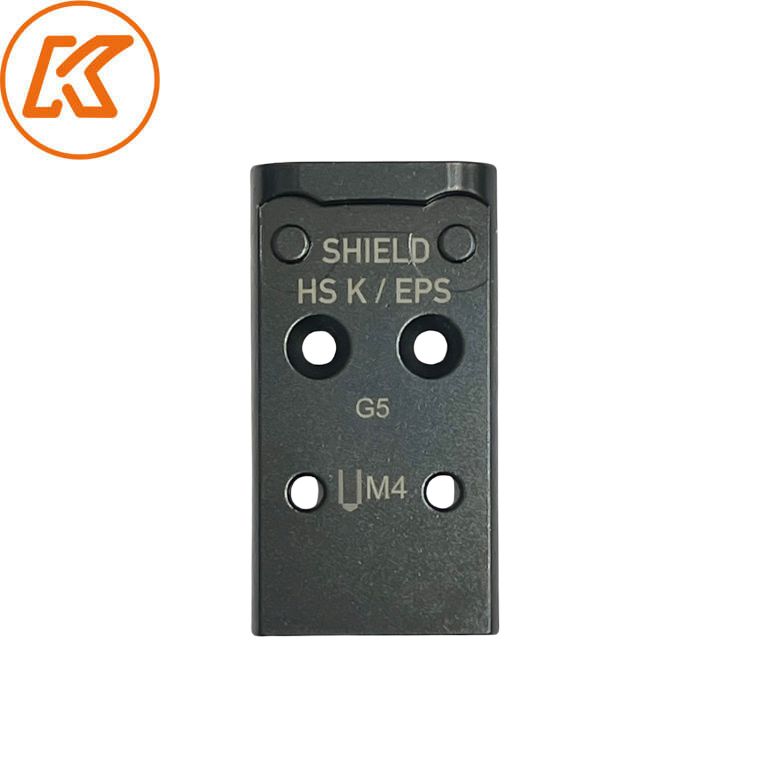 Stål rødpunktsikte adapterplate for Glock MOS | Shield RMSc & Holosun K-series footprint - Ubitzu