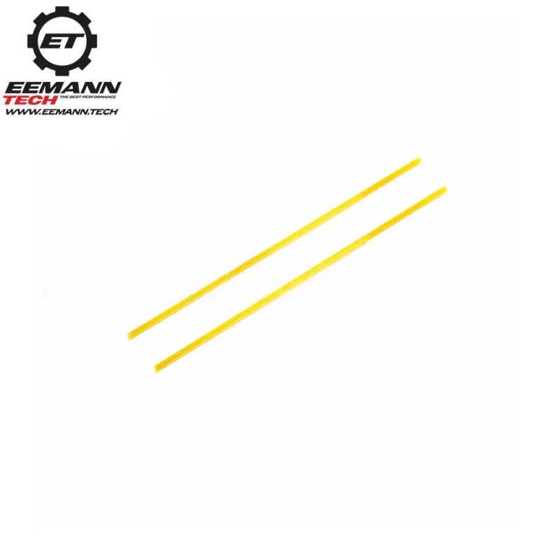 Universale fiberoptiske sikteinnsatser | 2-delt sett - Gul 1.0 mm - Ubitzu