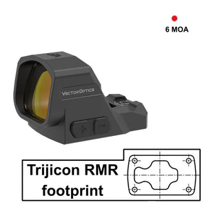 Rødpunktsikter med Trijicon RMR footprint