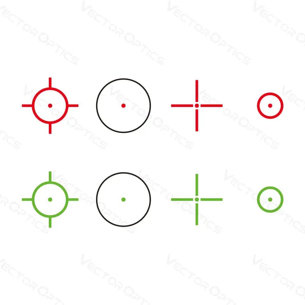 Vector Optics Omega 23x33 Four Reticle Reflex Sight red dot - Ubitzu